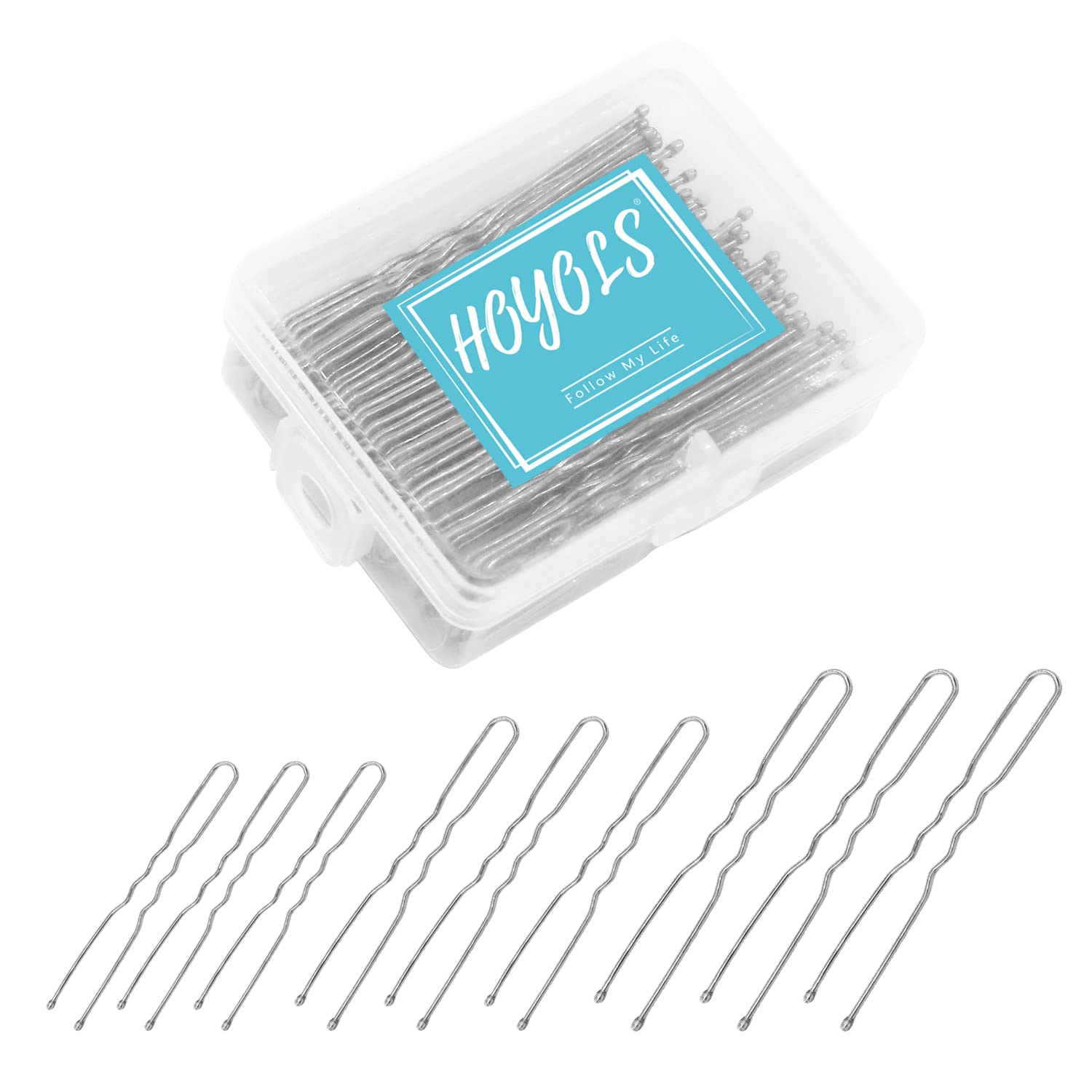 Clear hair pins deals