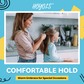 HOYOLS 1500 Pcs Brown Elastic Hair Bands – Small TPU Rubber Bands for Teenage Girls & Women, No Damage Hair Ties, Stretchy Ponytail Holders for Fine, Thin to Medium Hair (Brown)
