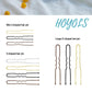 Hoyols U Shaped Hair Pins Brown, U Shape Bobby Pins Metal Curved Curly Waved Bun Clips Hairpin for Buns Women Girls Grips Hairstyle Updo Thin Thick Hair, 100 Count 2.4 Inch (Brown)