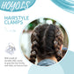 Hoyols Clear Small Mini Claw Clips for Hair, 48 Pcs Tiny Plastic Jaw Clips Strong Girp No Hair Pulling Cute Hair Accessories for Women Girls Short Thick Hair