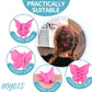 Hoyols Butterfly Hair Claw Clips for 90s, Small Mini Cute Hair Accessories for Women Teens Thin Braids 12 Colors 48 pcs (Matte Candy)