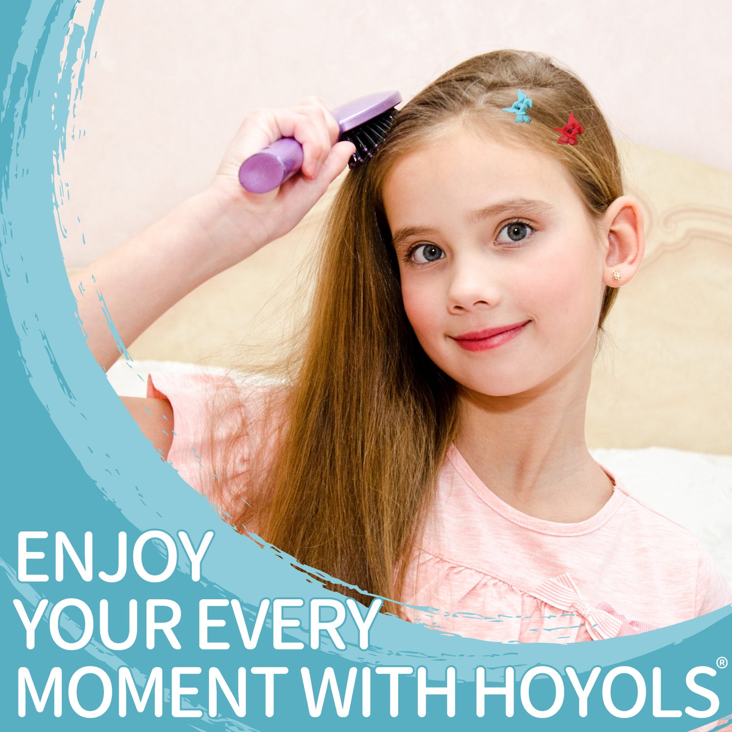 Hoyols Butterfly Hair Claw Clips for 90s, Small Mini Cute Hair Accessories for Women Teens Thin Braids 12 Colors 48 pcs (Matte Candy)