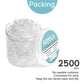 Clear Elastic Hair Bands, 2500 Small Rubber Bands Braids for Girls Kids Women Non-Slip Tiny Soft Hair Ties Braiding Hair Accessories Value Pack Hoyols