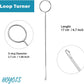 Drawstring Threader – 7Pcs Set, Bodkin Threader, Sewing Loop Turner, Elastic Threaders Tweezers, Quick & Easy Flexible Rethread Drawstrings Replacement Tools Needle for Craft Hoodies Sweatpants Ballet