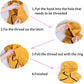 Drawstring Threader – 7Pcs Set, Bodkin Threader, Sewing Loop Turner, Elastic Threaders Tweezers, Quick & Easy Flexible Rethread Drawstrings Replacement Tools Needle for Craft Hoodies Sweatpants Ballet