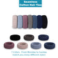 Large Thick Hair Ties, Large Cotton Stretch, Ponytail Holder Seamless Hair Bands Scrunchies Accessories for Women Mens Hair Ties No Crease Headband HOYOLS (7 pcs Set)