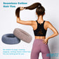 Large Thick Hair Ties, Large Cotton Stretch, Ponytail Holder Seamless Hair Bands Scrunchies Accessories for Women Mens Hair Ties No Crease Headband HOYOLS (7 pcs Set)