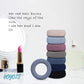 Large Thick Hair Ties, Large Cotton Stretch, Ponytail Holder Seamless Hair Bands Scrunchies Accessories for Women Mens Hair Ties No Crease Headband HOYOLS (7 pcs Set)