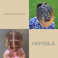 Hoyols 2000 Small Baby Toddler Rubber Bands Hair Ties Ponytail Elastic Multi Color for Kids Girls Hair Value Pack