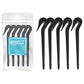 HOYOLS Elastic Hair Bands Remover, Rubber Bands Infant Baby Girls Hair Ties Cutter Removal Tool 5pcs (Black)