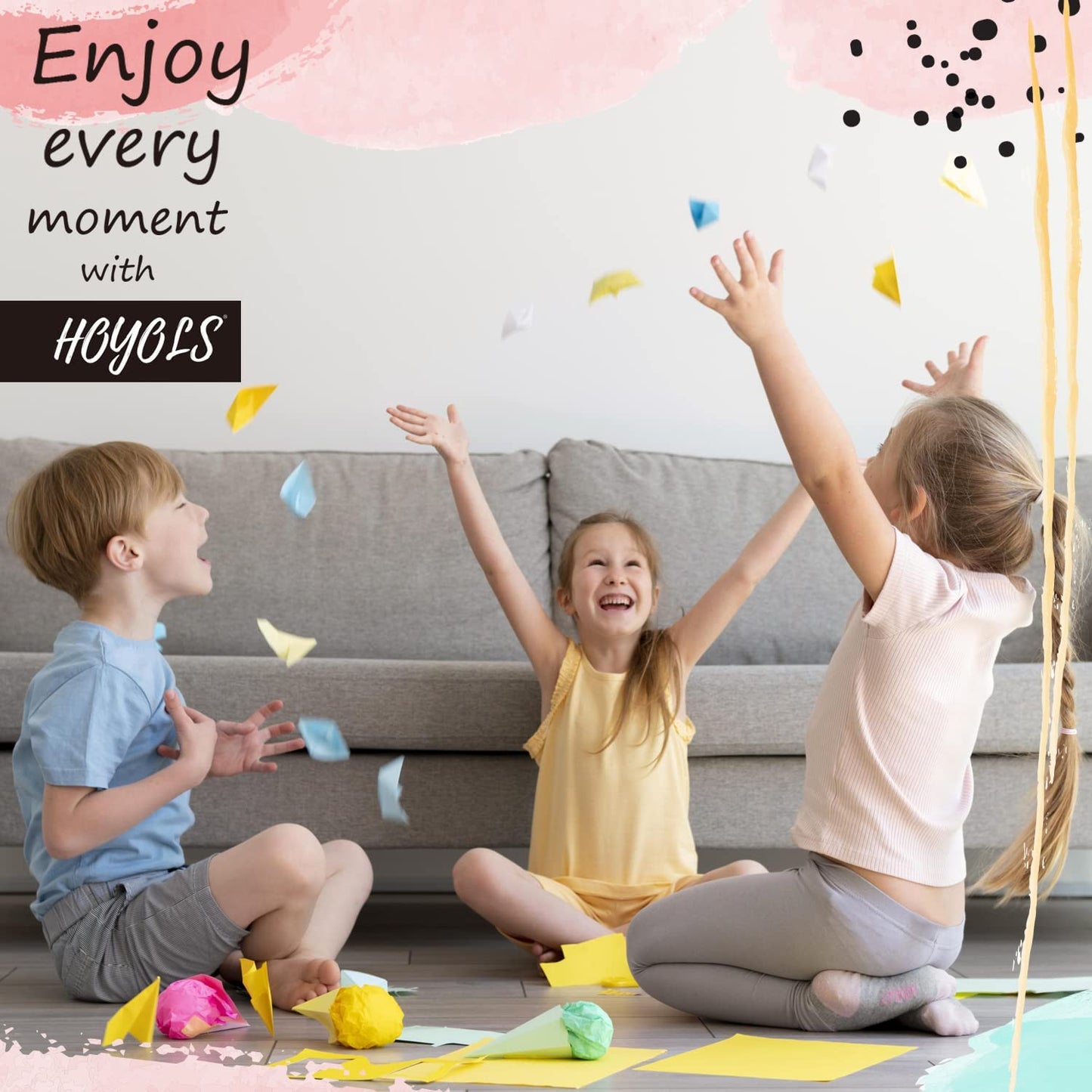 HOYOLS Elastic Hair Bands Remover, Rubber Bands Infant Baby Girls Hair Ties Cutter Removal Tool 5pcs (Black)