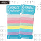 HOYOLS No Metal Hair Elastics for Girls Bands, Assorted Baby Color Ponytail Holder Gentle Hold No Snag Hair Ties for Women Fine Hair ,Pink Blue Yellow White - 7 Colors  (Baby Color)